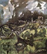 El Greco View of Toledo USA oil painting artist